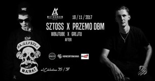 Koncert Sztoss x Przemo DBM x Wbijtube x Grejtu x AFTER w Warszawie - 18-11-2017