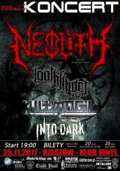 Koncert Neolith / Loathfinder / Kult Mogił / Into Dark w Rzeszowie - 25-11-2017