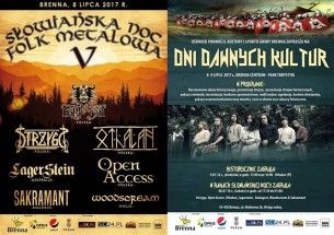 Koncert V Słowiańska Noc Folk-Metalowa & VI Dni Dawnych Kultur w Brennej - 08-07-2017