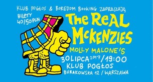 Koncert The Real McKenzies // Molly Malone's // 30.07 // Pogłos w Warszawie - 30-07-2017