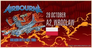 Koncert Airbourne / 28.10 / A2 / Wrocław - 28-10-2017
