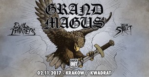 Koncert Grand Magus + Support / 2 XI / "Kwadrat" Kraków - 02-11-2017