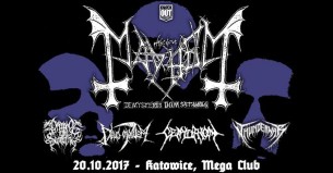 Koncert Mayhem + Support / 20 X / "Mega Club" Katowice - 20-10-2017