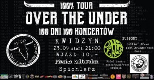 Over the Under -100% TOUR- 100 koncertów w 100 dni w Kwidzynie - 23-09-2017
