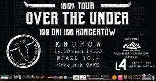 Over the Under -100% TOUR- 100 koncertów w 100 dni w Knurowie - 19-10-2017
