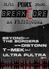 Koncert 21.11 Punx Breakcore na Przyhodni w Warszawie - 21-11-2017