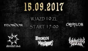 Koncert 15.09.2017 BW/ND/EF/DS/Nuclearm w Krakowie - 15-09-2017