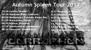 Koncert Corruption - Autumn Tour 2017 w Kielcach - 26-10-2017
