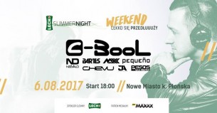 Koncert Lech Summer Night, C- Bool 6.08.2017 w Nowym Mieście - 06-08-2017