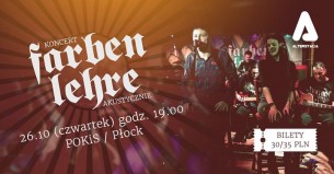 Koncert Farben Lehre Akustycznie - POKiS / Płock - 26-10-2017