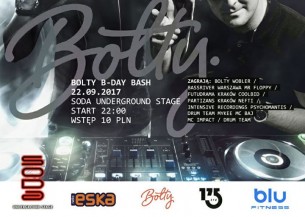 Koncert Bolty B-Day Bash w Łodzi - 22-09-2017