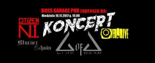 Koncert Line of Dead w Boss Garage Pub+ Murder Show w Krakowie - 19-11-2017