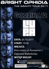 Koncert Bright Ophidia, support w Dąbrowie Białostockiej - 20-10-2017
