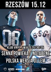 Koncert Polska Wersja - Senna Powieka / Notabene + WHSP / NSH - Rzeszów - 15-12-2017