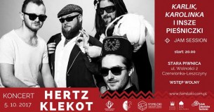 Koncert Hertz KLekot i jam session - spotkanie muzyczne w Czerwionce - 05-10-2017