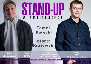 Koncert Stand - Up AMFITEATR w Sulechowie - 05-12-2017