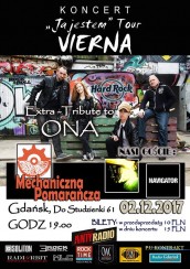 Koncert Vierna / Tribute to O.N.A / Navigator / Poligon nr 4 / Gdańsk - 02-12-2017