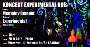 Koncert Mentalny Remont + Experimental w Krakowie - 25-11-2017