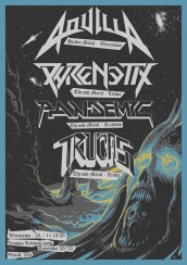 Koncert Aquilla, Phrenetix, Pandemic, Trucas / 23 XI / Warszawa - 23-11-2017