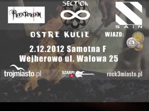 Koncert Ostre Kucie: Preatorian - Section 8 - SAiN w Wejherowie - 02-12-2017
