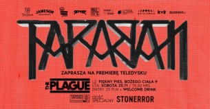 Koncert Taraban + Stonerror LIVE / Premiera klipu "The Plague" w Krakowie - 25-11-2017