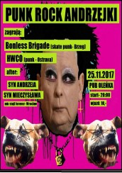 Koncert PUNK ROCK Andrzejki w Brzegu - 25-11-2017