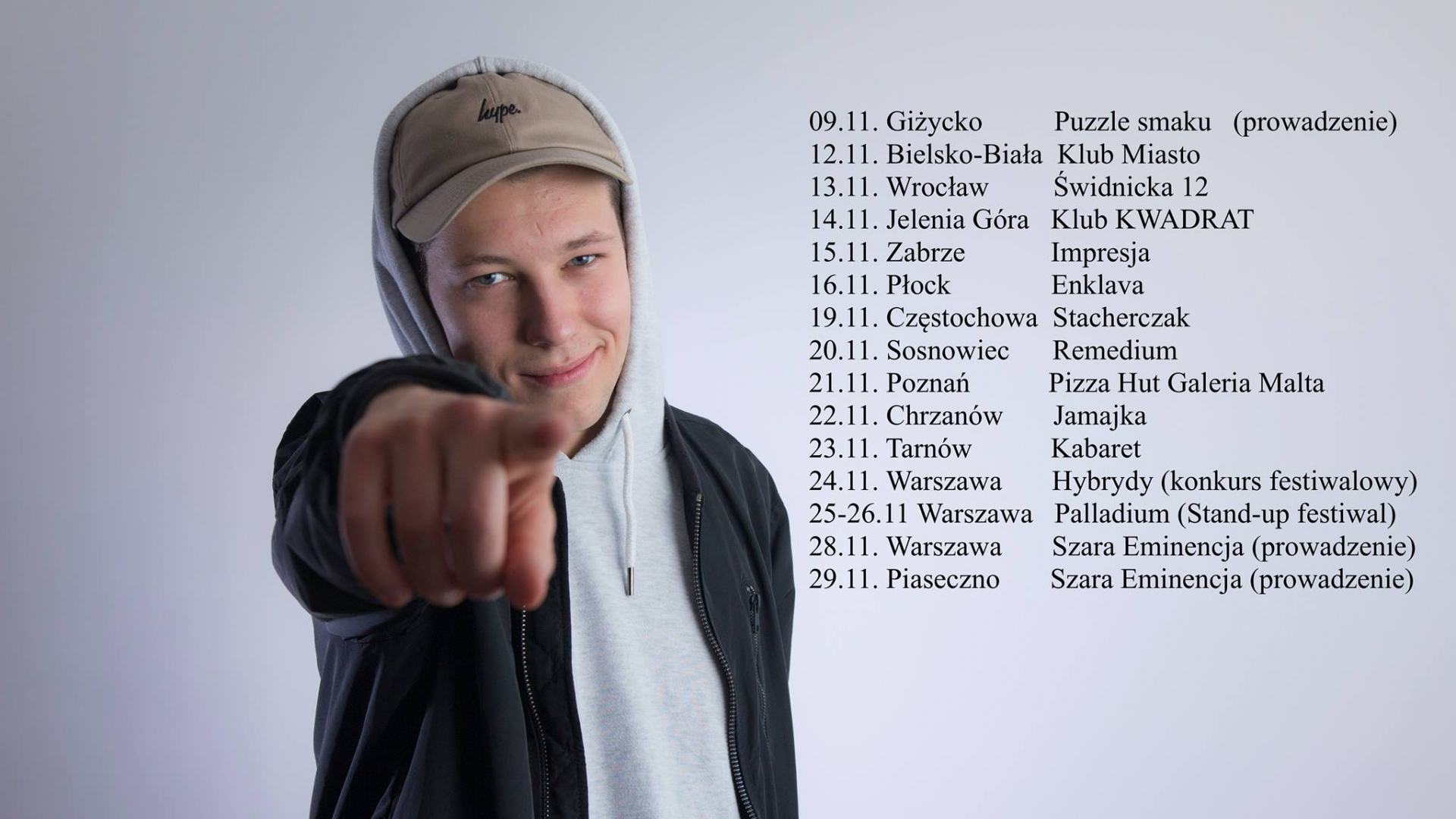 Tomek Kolecki W Warszawie 24 11 2017