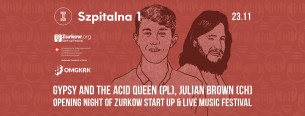 Koncert Gypsy And The Acid Queen & Julian Brown w Krakowie - 23-11-2017