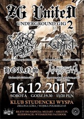 Koncert ZG United # 2: Supreme Lord, Warfist, Horns, Amarena w Zielonej Górze - 16-12-2017