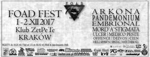 Koncert FOAD FEST 1-2 grudnia 2017 Kraków - 01-12-2017