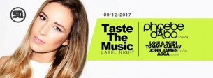 Koncert Taste The Music night w. Phoebe d'Abo! | SQ klub w Poznaniu - 09-12-2017