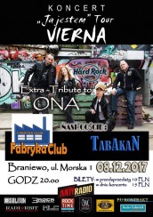 Koncert Vierna / Tribute to O.N.A / Tabakan / Braniewo - 08-12-2017
