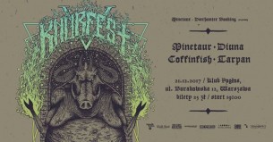Koncert Knurfest V ✯ Minetaur Coffinfish Tarpan Diuna ✯ 21.12 ✯ Pogłos w Warszawie - 21-12-2017