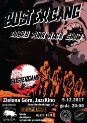 Koncert Bustergang + Padlina Szarika i Vintage Love - JazzKino w Zielonej Górze - 09-12-2017