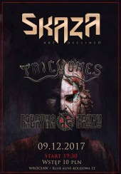 Koncert SKAZA, Trichomes i Fabryka Gruzu / Wrocław, Alive - 09-12-2017