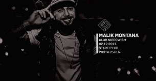 Koncert Malik Montana / niePowiem w Warszawie - 02-12-2017