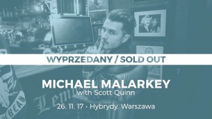 Koncert Michael Malarkey (USA) 26.11 | BARdzo Bardzo, Warszawa - 26-11-2017
