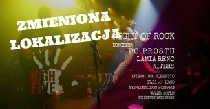Koncert Night of Rock / Po Prostu x Lamia Reno x Niters / 20PLN w Gdańsku - 17-11-2017