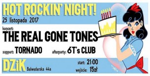 Koncert The Real Gone Tones pres. Hot Rockin’ Night - Rockabilly Party w Warszawie - 25-11-2017