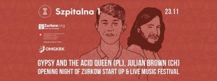 Bilety na Gypsy And The Acid Queen & Julian Brown (Zurkow Festival)