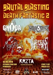 Koncert Brutal Blasting Death Fantastic 2 w Bydgoszczy - 03-02-2018