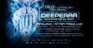 Koncert ૐ Deeperrr ૐ with Mindwave w Krakowie - 06-01-2018