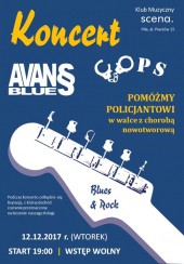 Koncert The COPS i Avans Blues razem. w Pile - 12-12-2017
