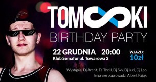 Koncert Tomski B-day Party czyli Urodziny Dj'a Tomskiego w Skarżysku -Kamiennej - 22-12-2017