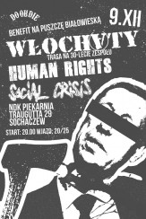 Koncert Włochaty, Human Rights, Social Crisis w Sochaczewie - 09-12-2017
