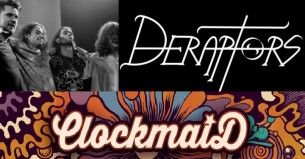 Koncert Deraptors / Clockmaid / Alive / we Wrocławiu - 17-12-2017