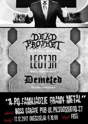 Koncert Dead Prophet w Krakowie! - 17-12-2017