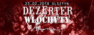 Koncert 23.02 Dezerter / Włochaty / Aporia // Olsztyn - 23-02-2018