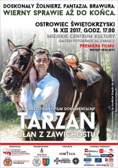 Koncert Ostrowiecka premiera filmu Tarzan - ułan z Zawichostu w Ostrowcu Świętokrzyskim - 16-12-2017