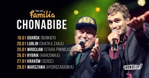 Koncert Chonabibe Familia Tour 2018 Lublin - 20-01-2018